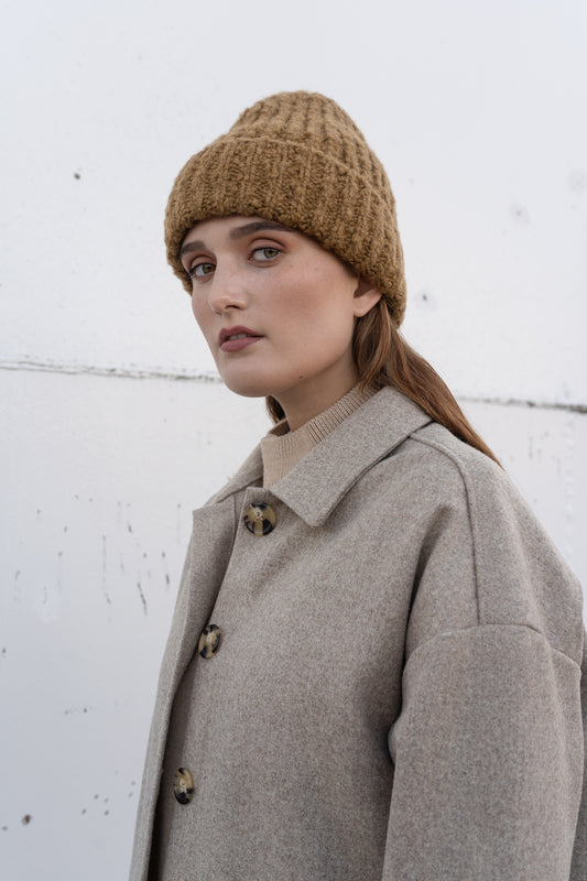 BOUCLE WOOL HAT
