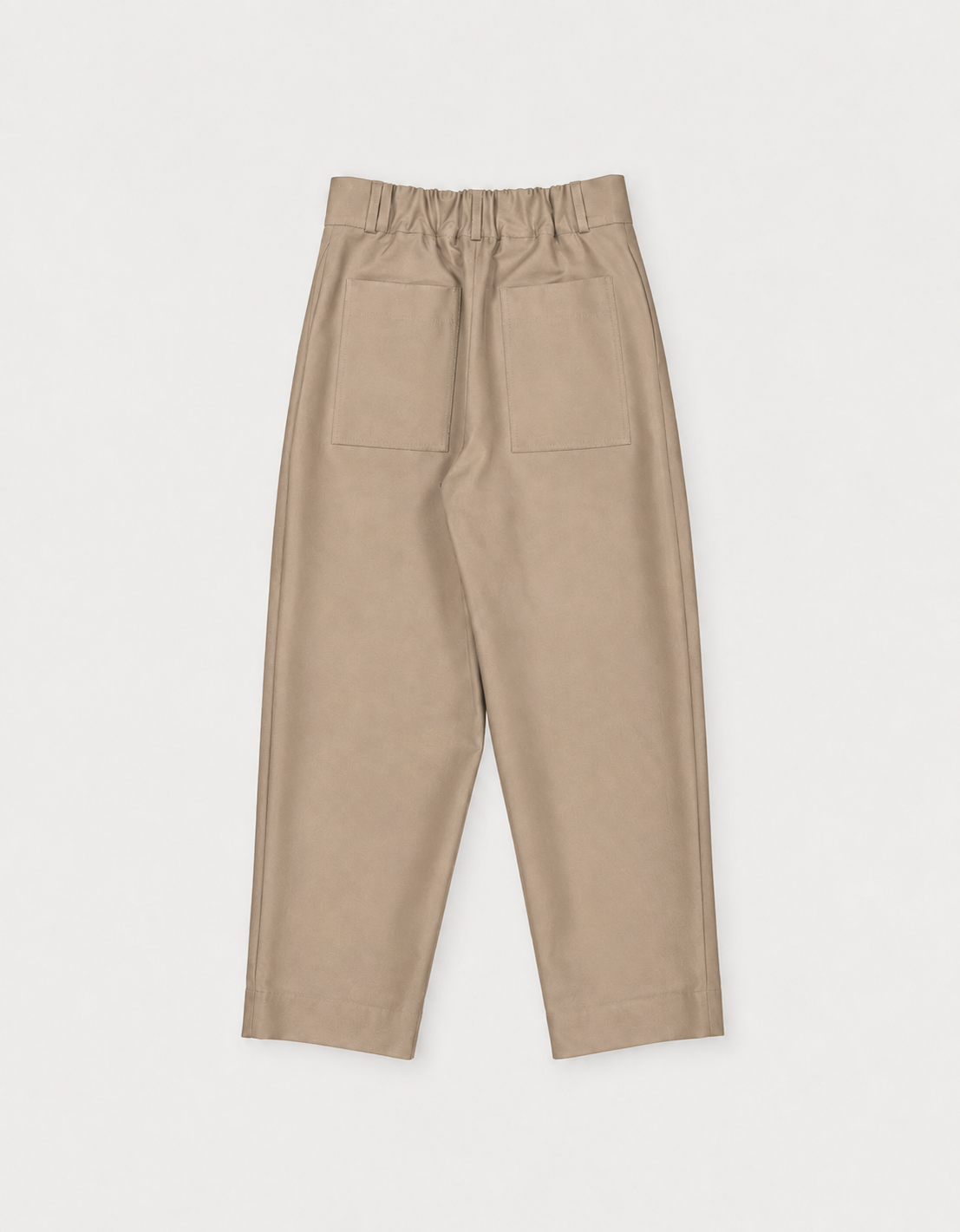 BARREL LEG TROUSERS