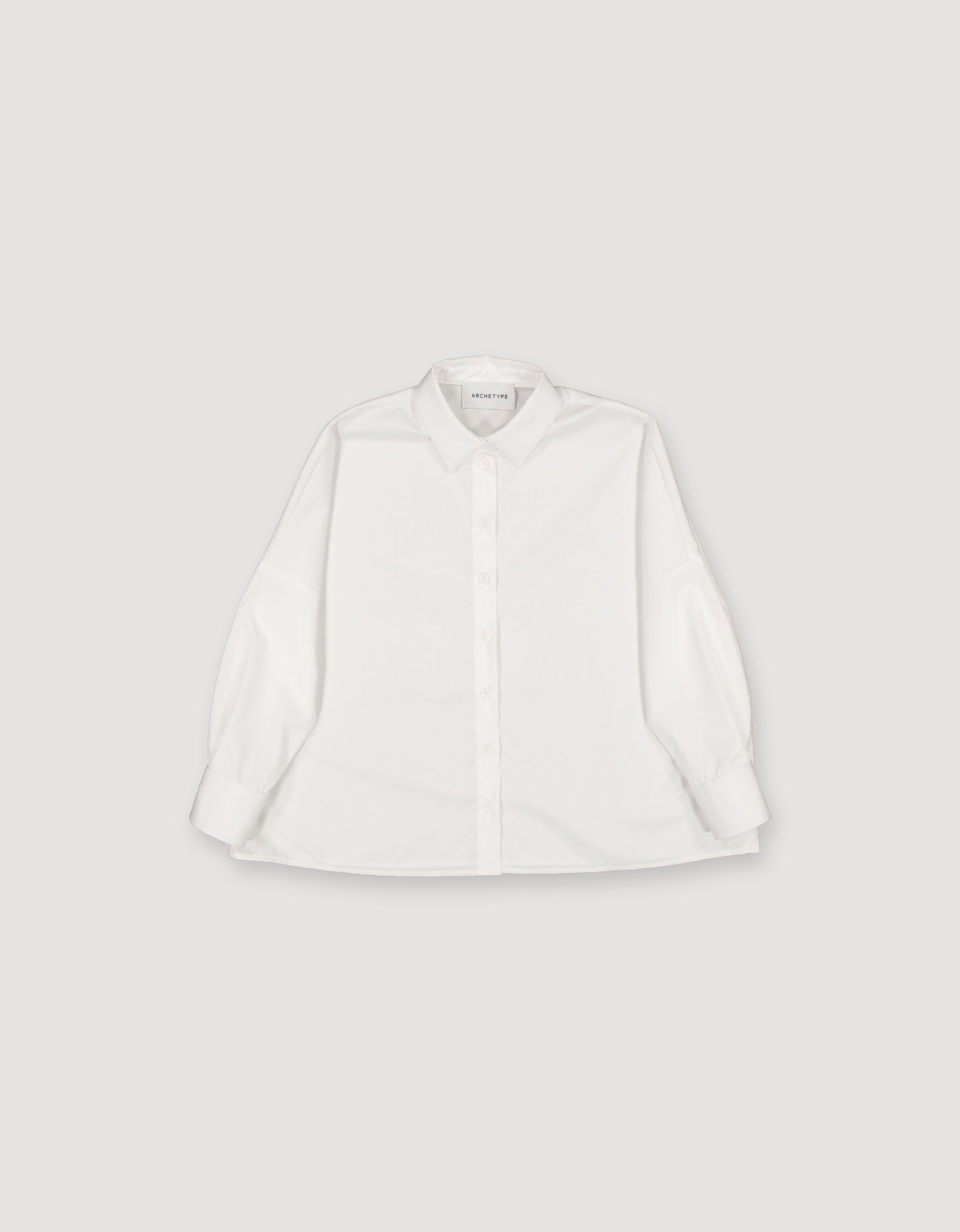 RELAXED COTTON SHIRT