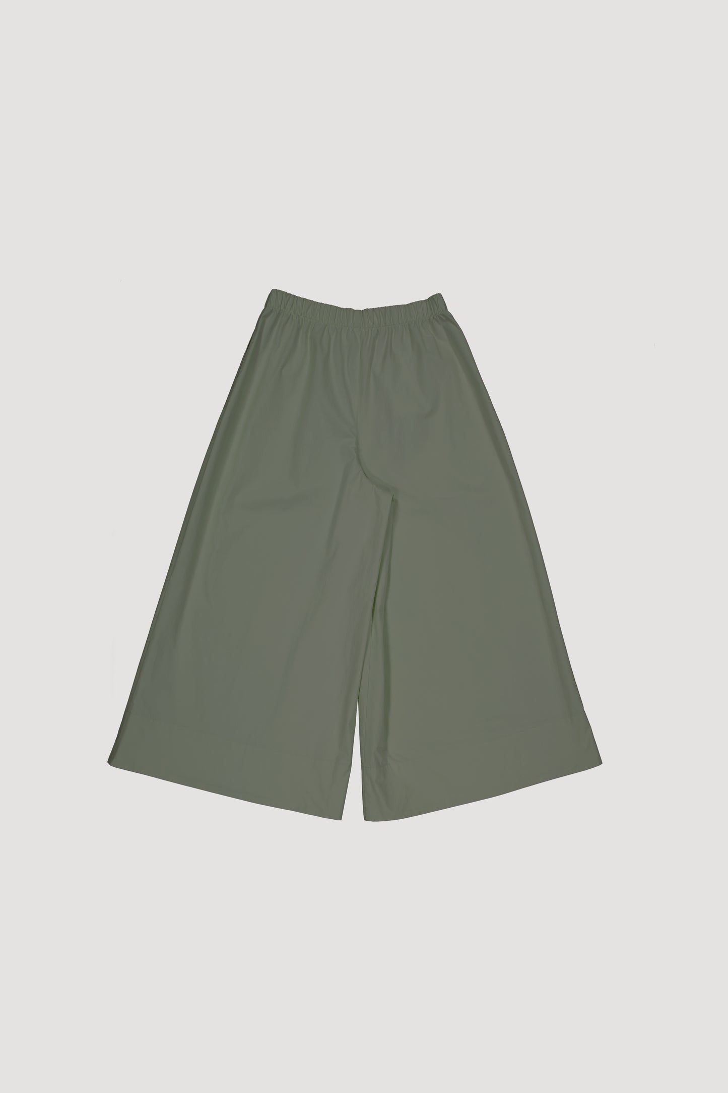 WIDE CULOTTES GREEN