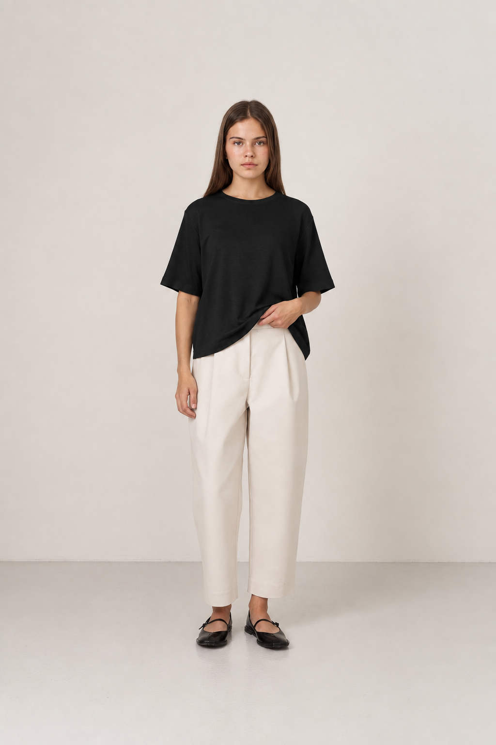 MERINO WOOL & SILK T-SHIRT