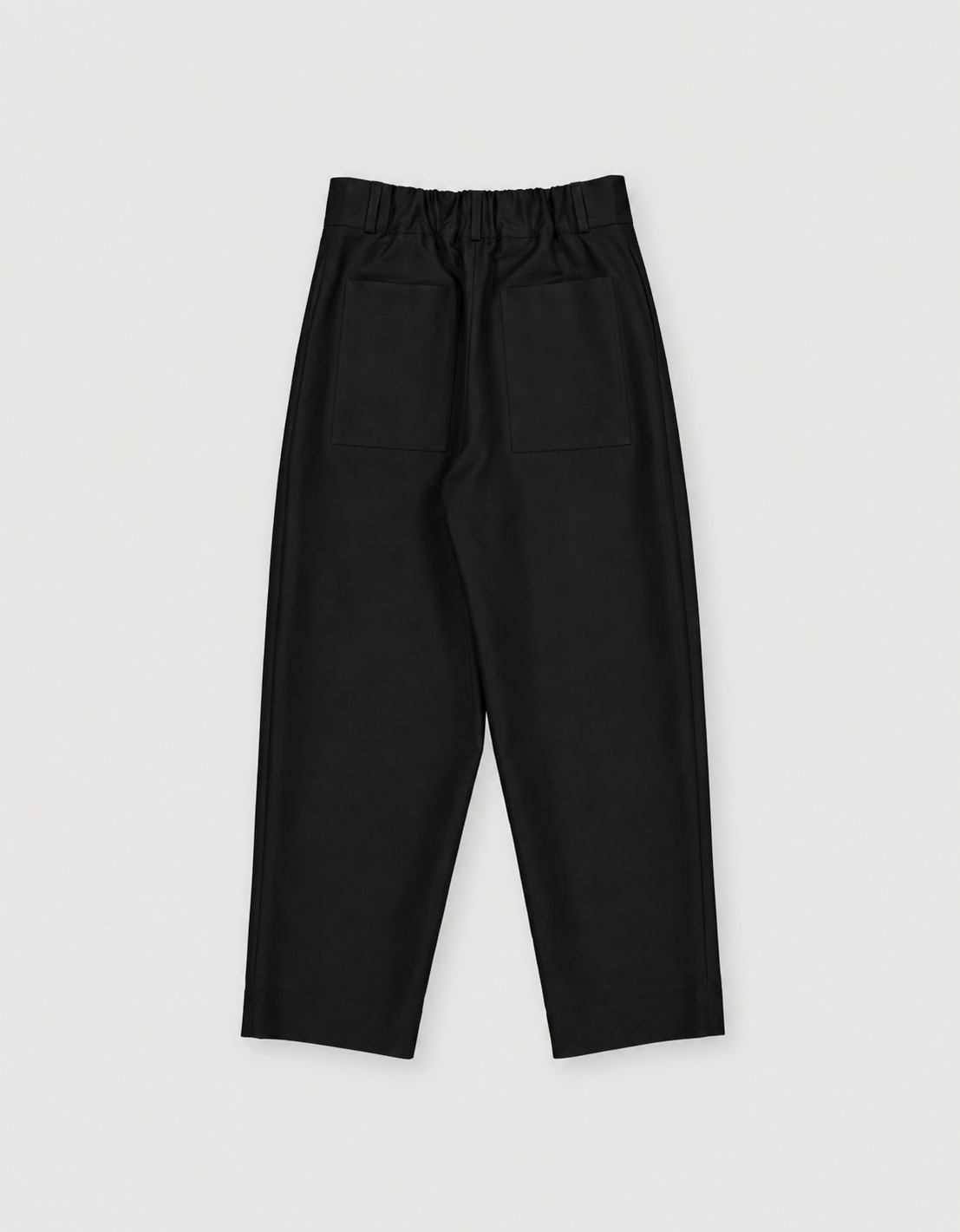 BARREL LEG TROUSERS