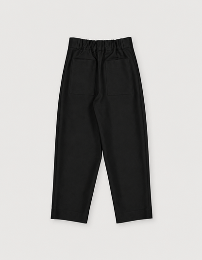 BARREL LEG TROUSERS