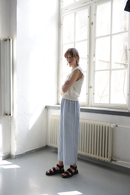 LINEN & COTTON TROUSERS