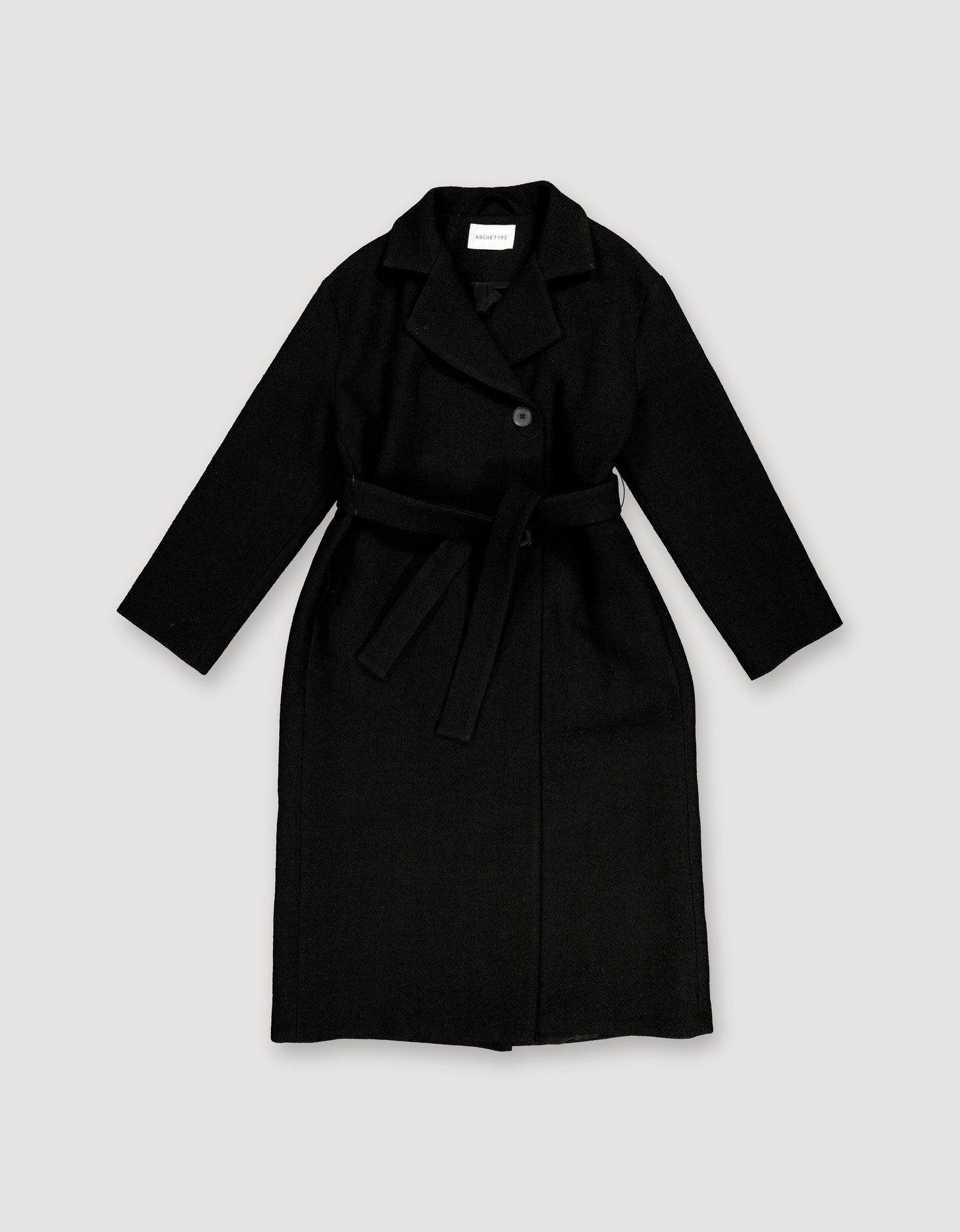 WOOL WRAP COAT