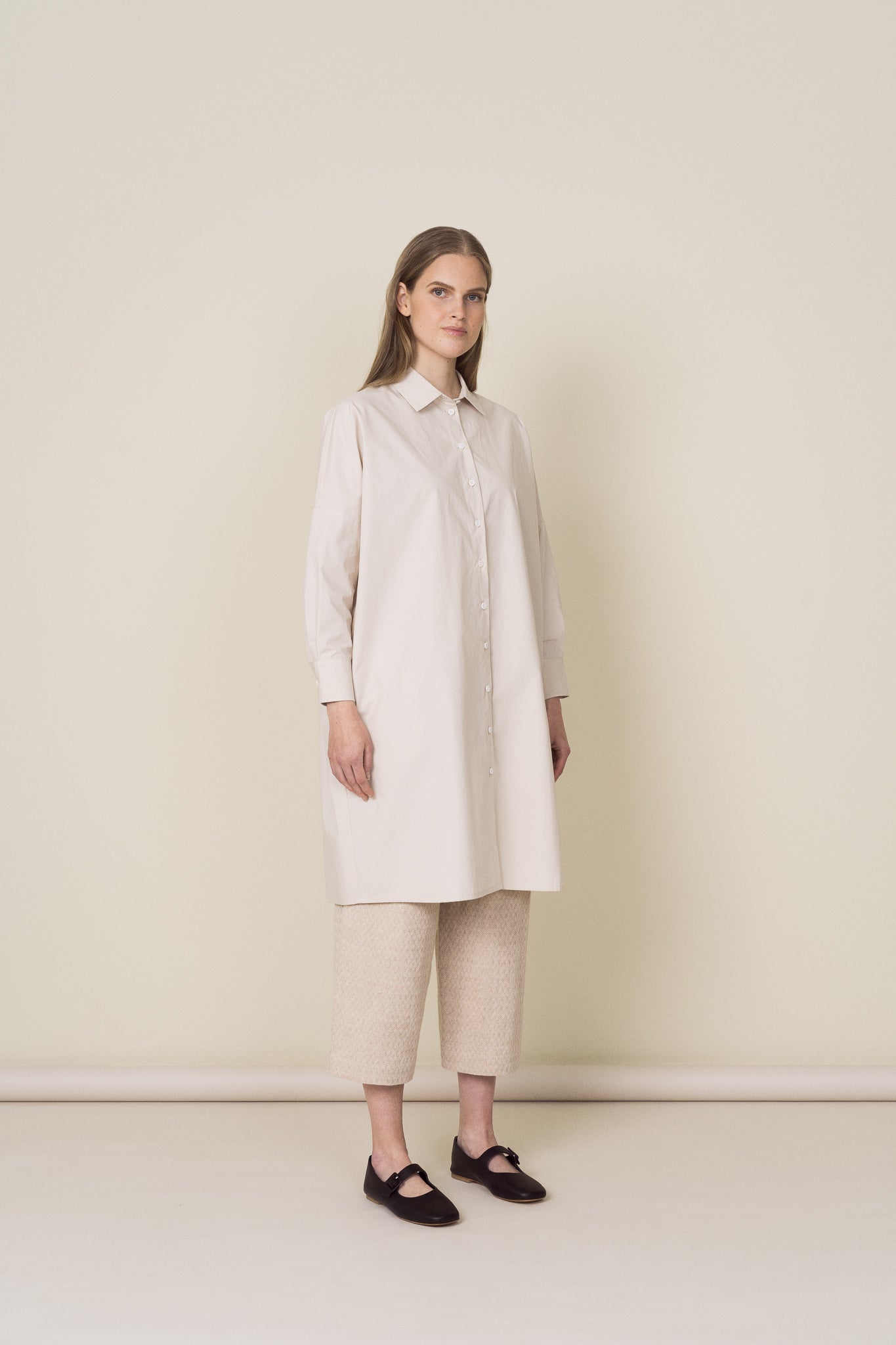 RELAXED SHIRT DRESS