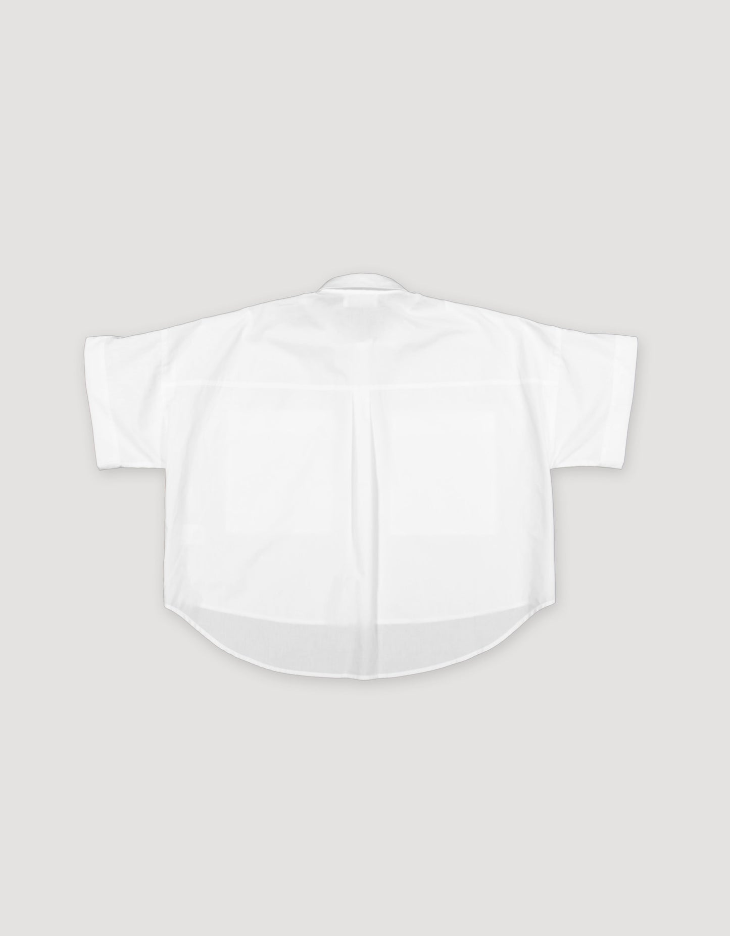 LOOSE WHITE COTTON SHIRT
