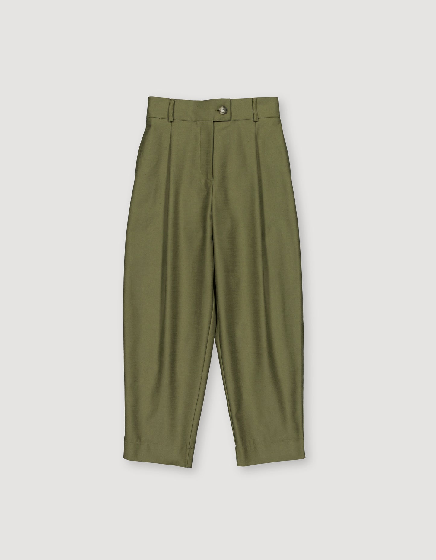 PLEATED TROUSERS