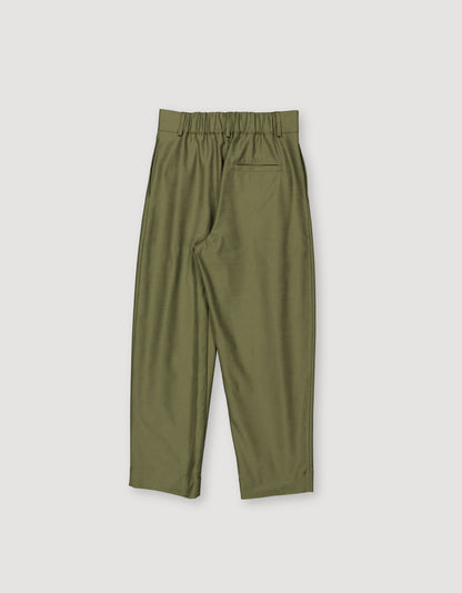 PLEATED TROUSERS