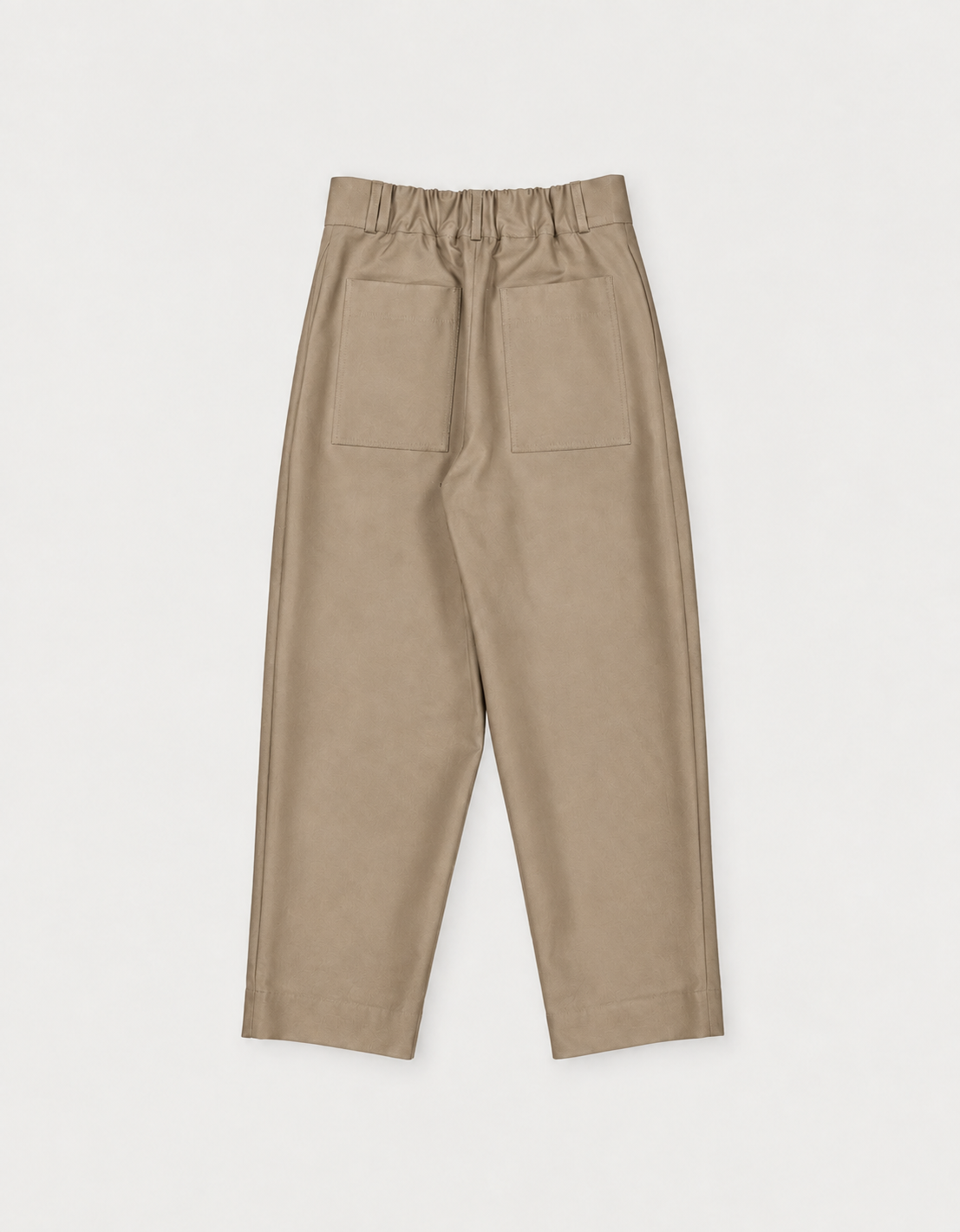 BARREL LEG TROUSERS