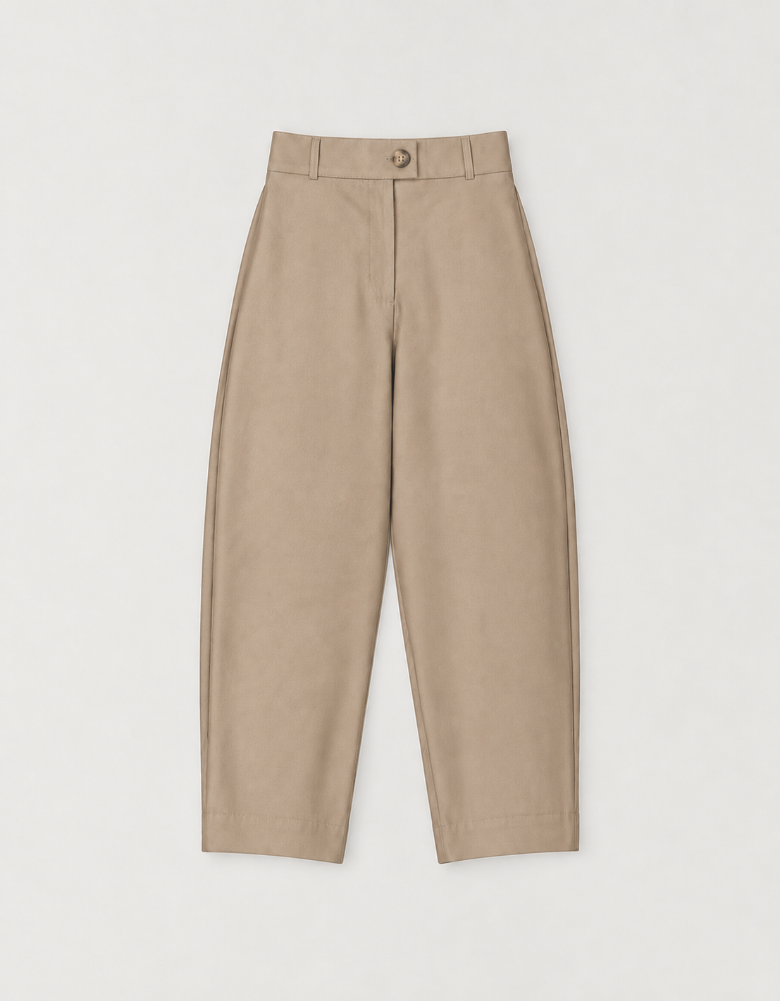 BARREL LEG TROUSERS