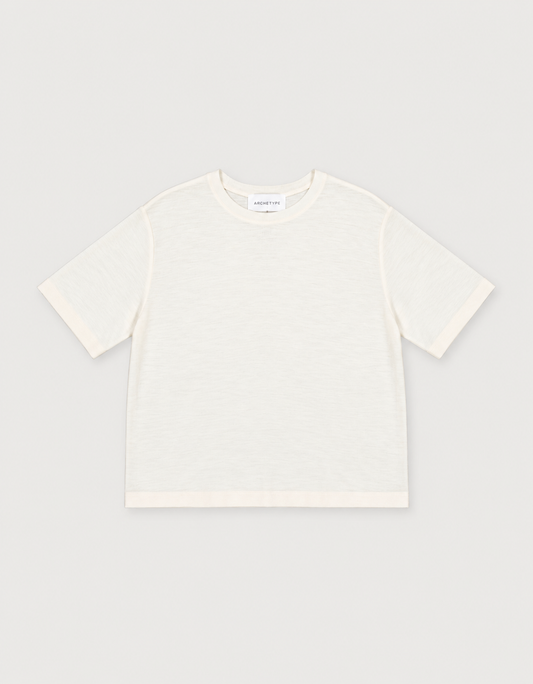 MERINO WOOL & SILK T-SHIRT