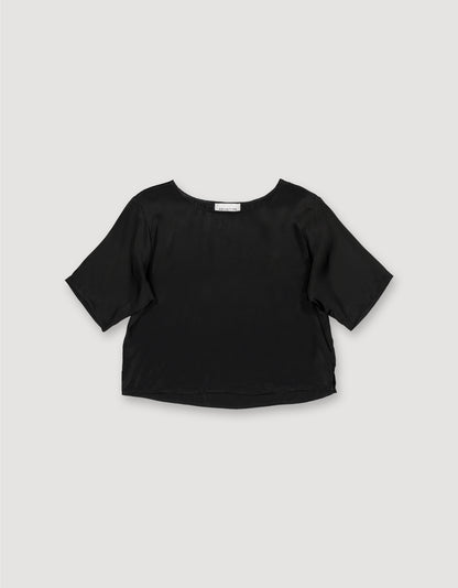 CROPPED WOOL SHIRT