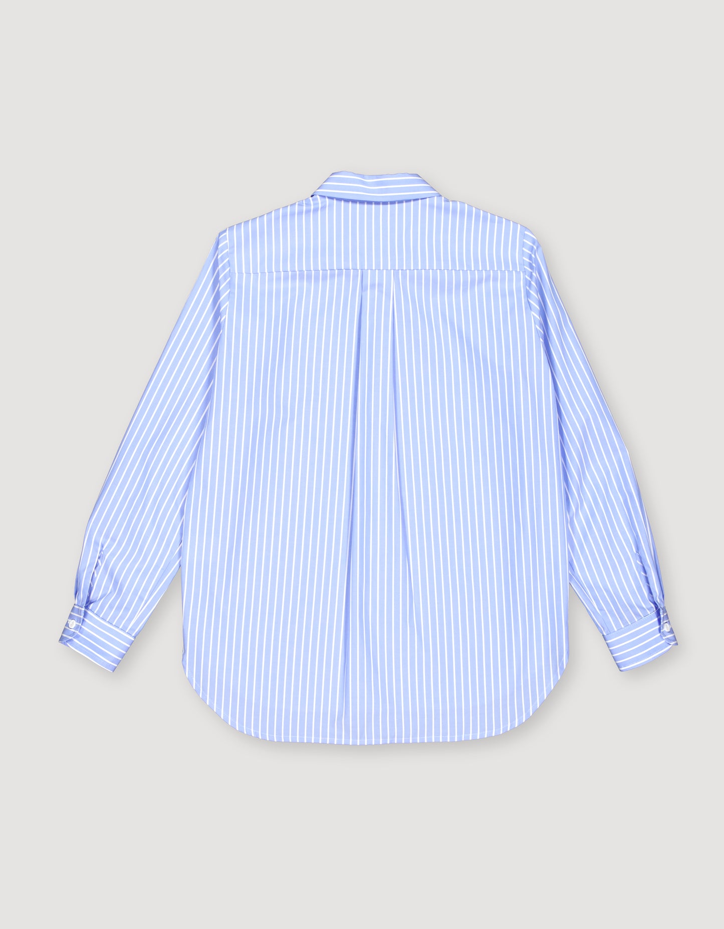 BASIC SHIRT LIGHT BLUE STRIPES