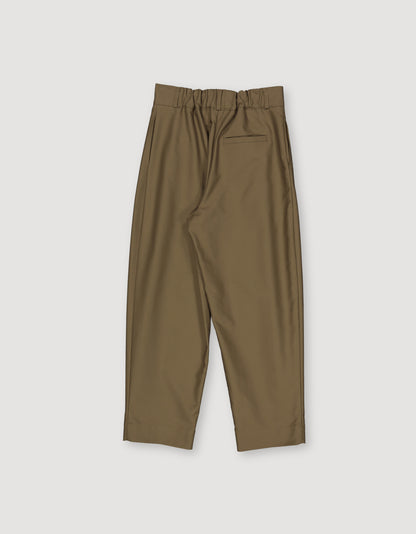 PLEATED TROUSERS