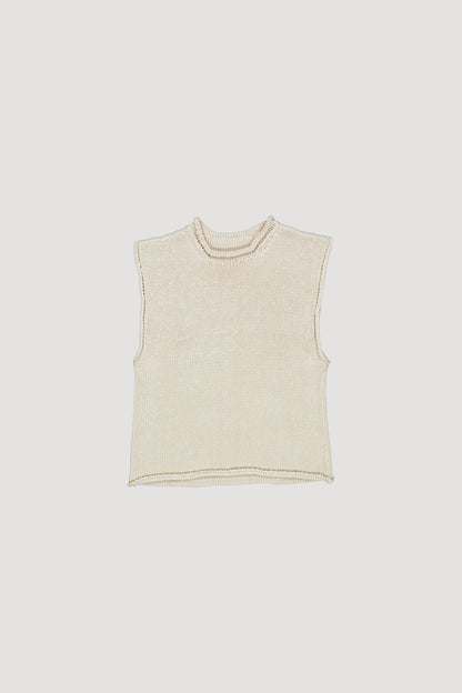 KNIT COTTON TOP