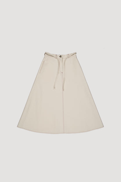 RECYCLED CANVAS SKIRT