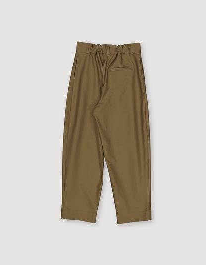PLEATED TROUSERS