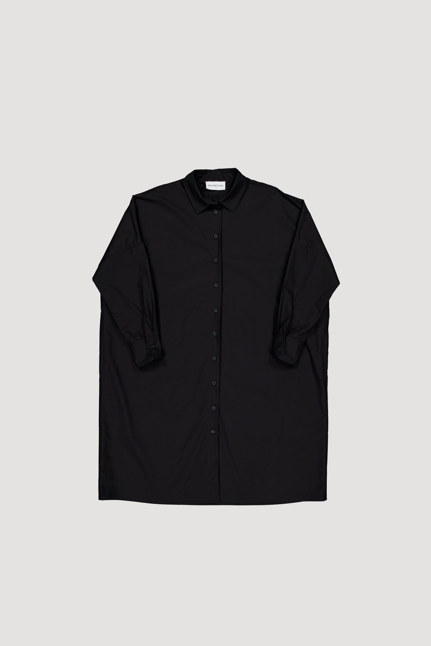 RELAXED SHIRT DRESS