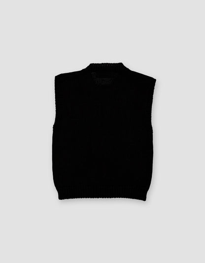 KNIT SLEEVELESS TOP