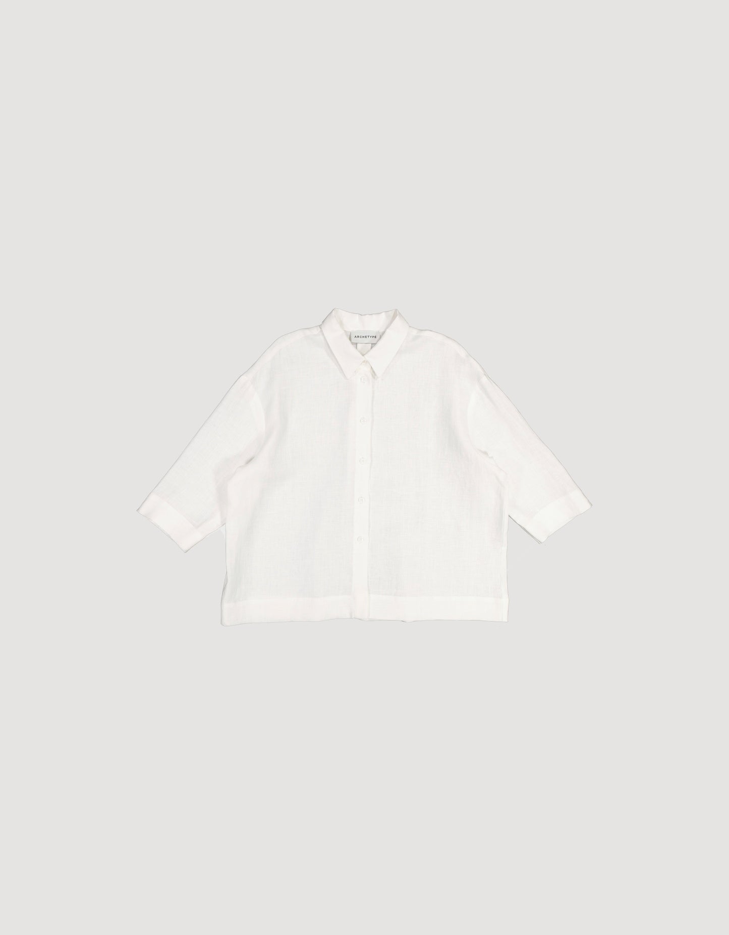 Loose Linen Blouse