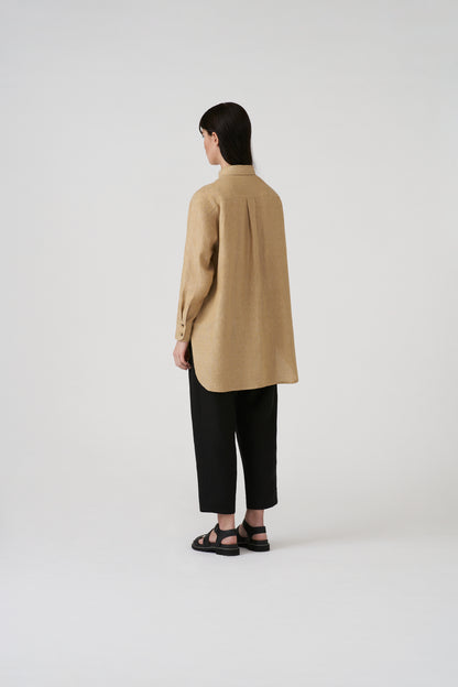 OVERSIZED LINEN SHIRT