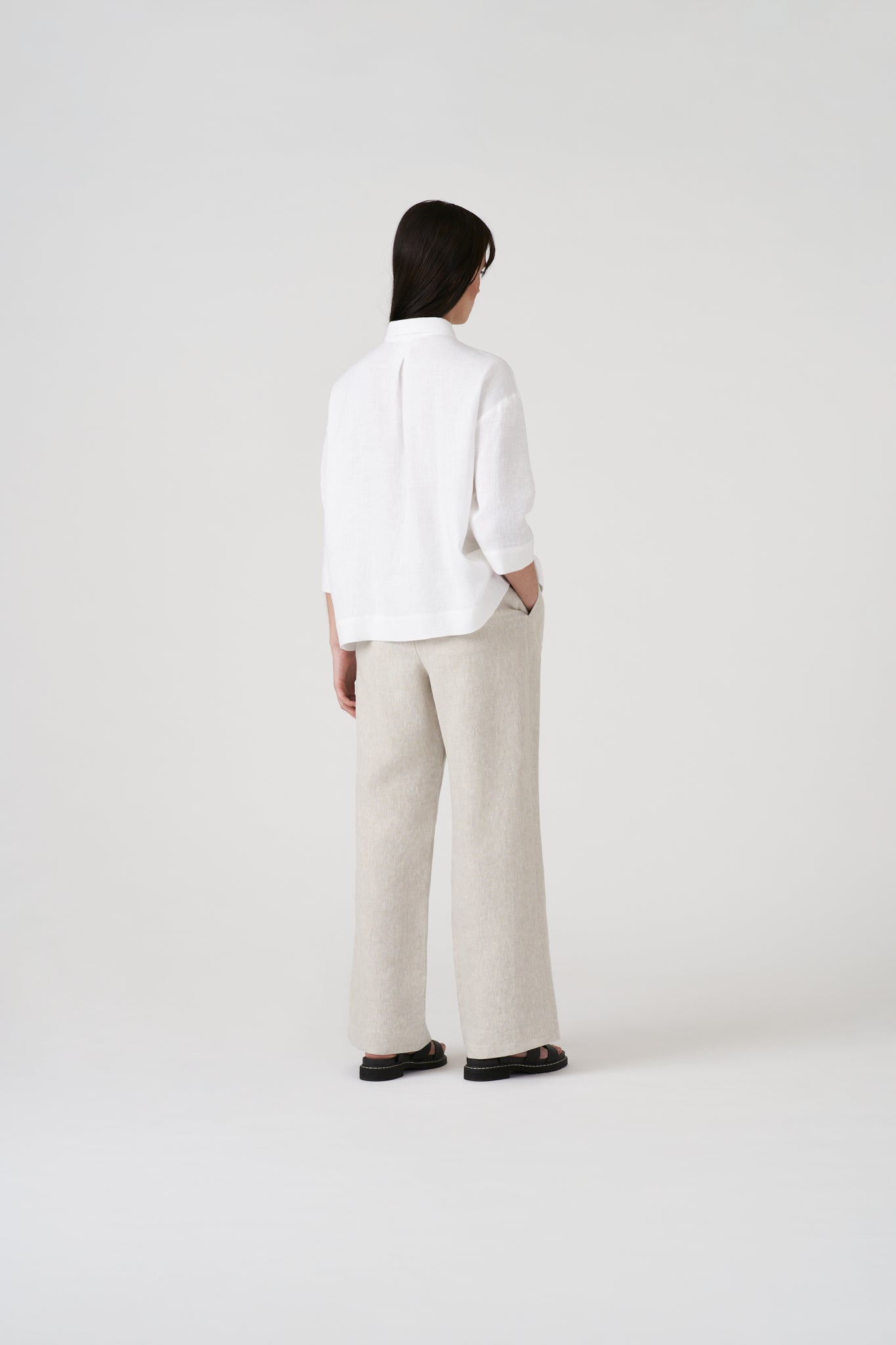 Loose Linen Blouse