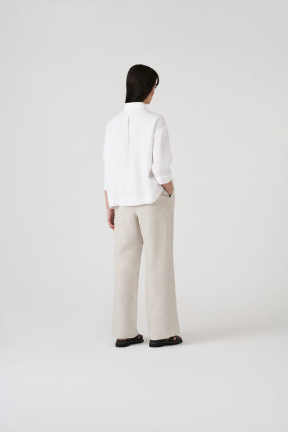 Loose Linen Blouse