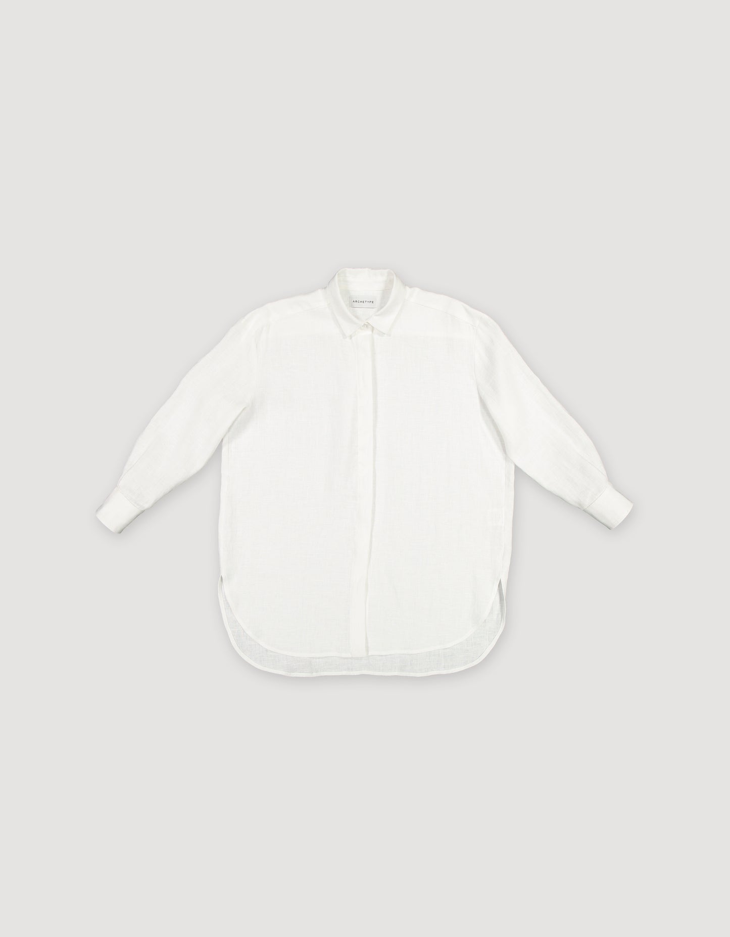 OVERSIZED LINEN SHIRT
