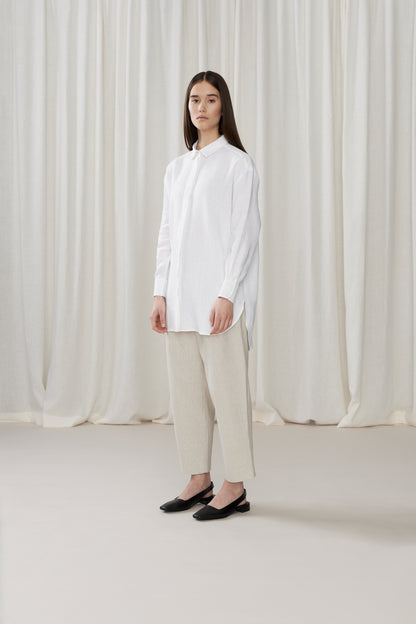 OVERSIZED LINEN SHIRT