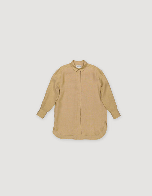 OVERSIZED LINEN SHIRT